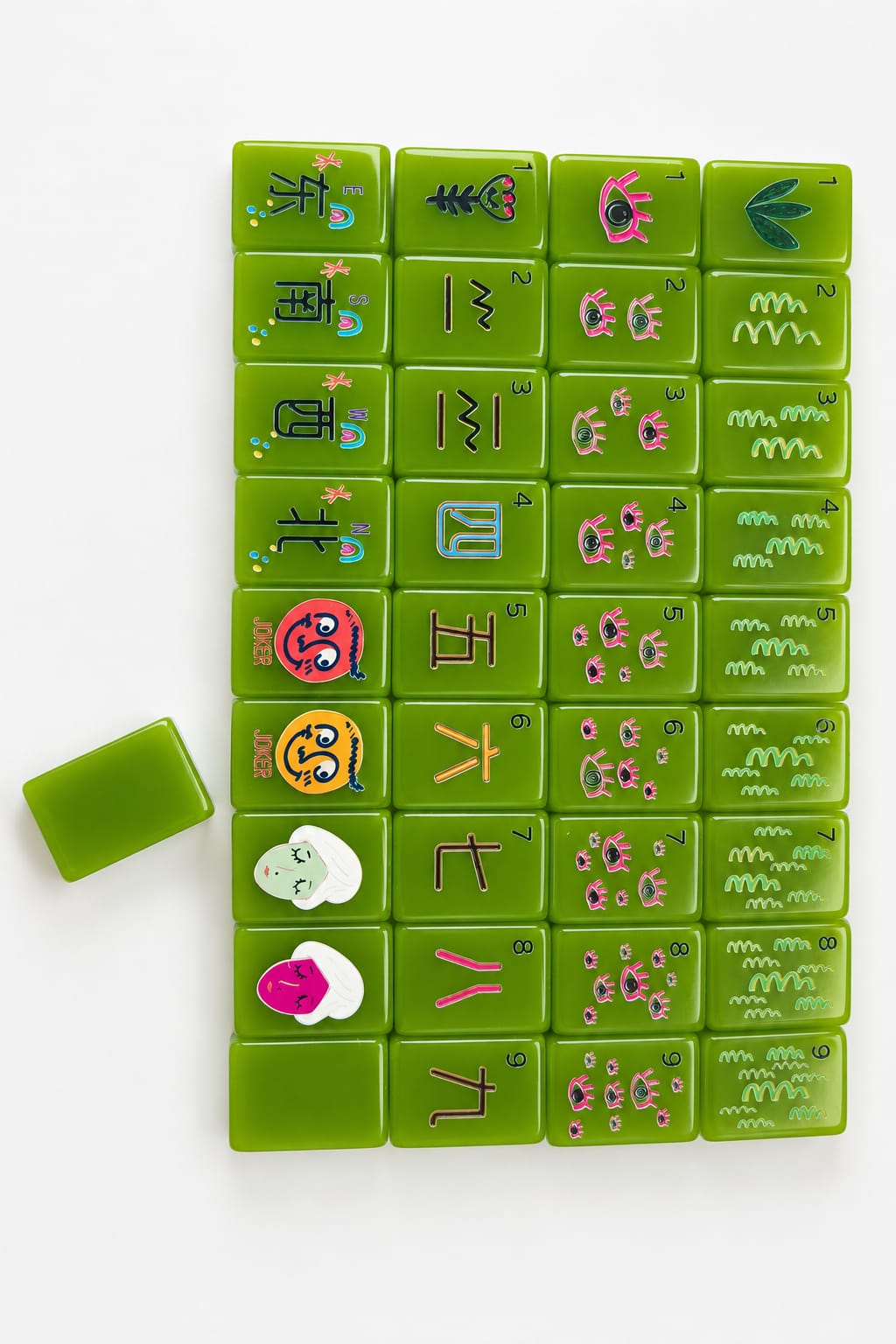 Emerald Jade American Mah Jongg set for wholesale